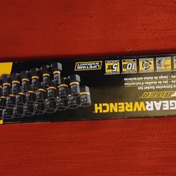 28 Pieces Gear Wrench Bite Bolter 1/4 3/8