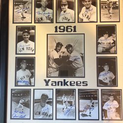 Baseball Signatures And Collectible Pictures / Posters