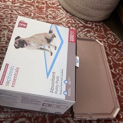 Puppy pads & Holder