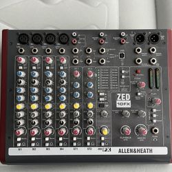 Allen & Heath ZED-10FX/ 10 Channel Mixer