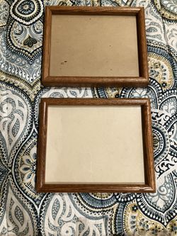 Oak Wood Frame With Glass