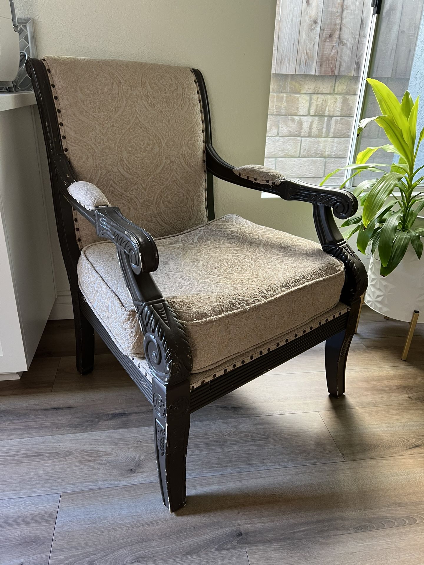 Upholstered Arm Chairs (2)