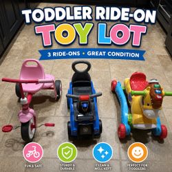 Paw Patrol Cruiser, Vtech Gallop and rock, Radio Flyer