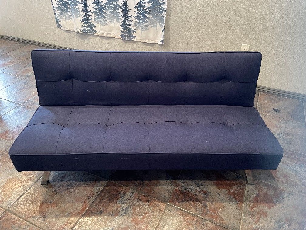 Blue Futon