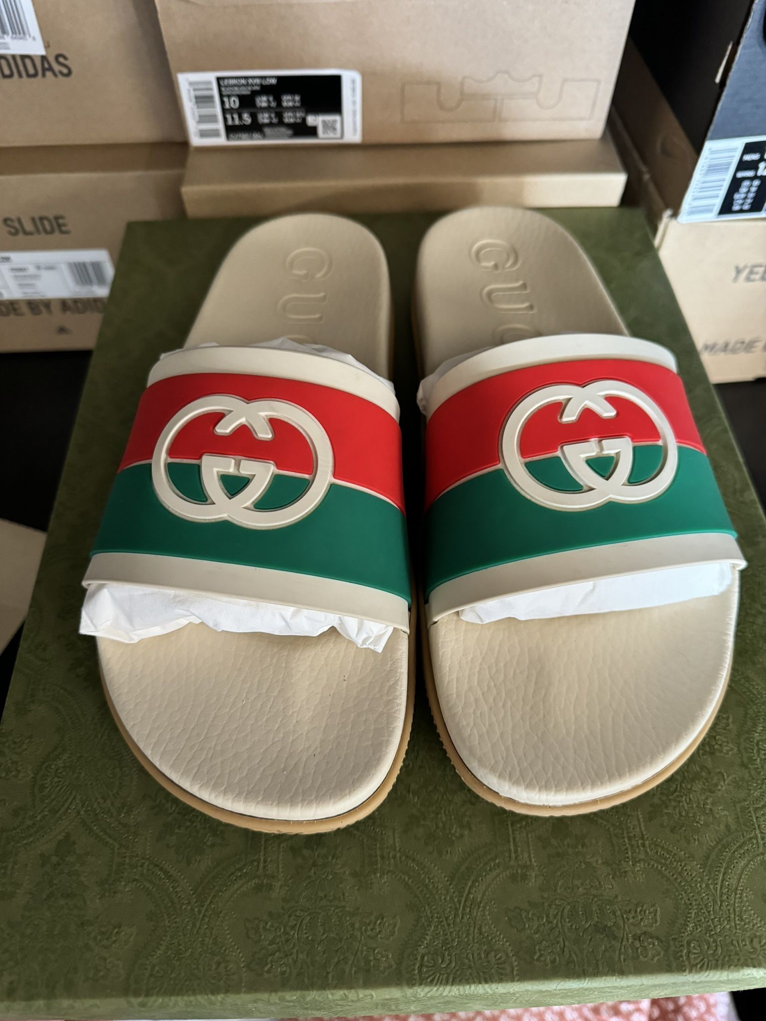 Gucci Slides Size 9 Authentic 