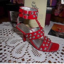 Just the Right Shoe Red Hot