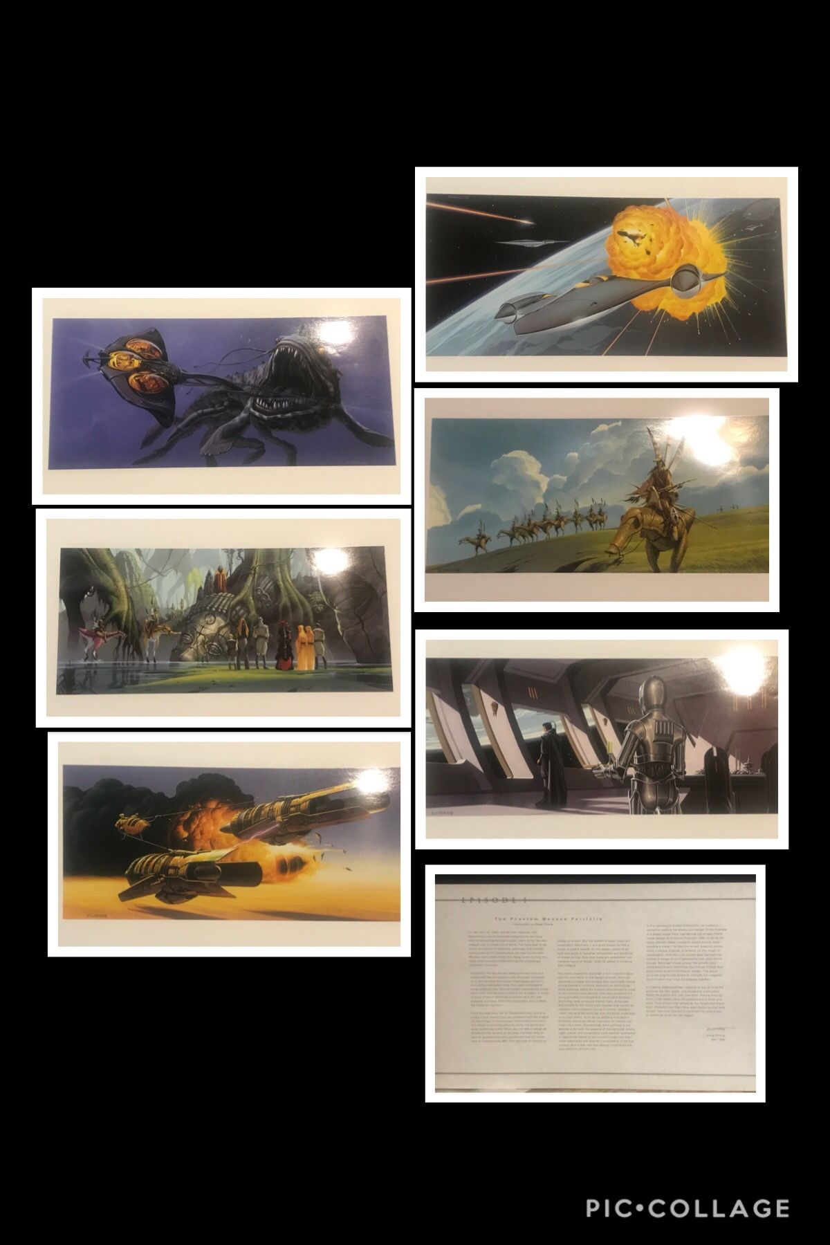 Star Wars Prints Collectors Sets