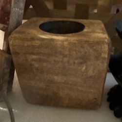 VINTAGE AUTHENTIC SUGAR MOLD SOLID WOOD FARMHOUSE DECOR