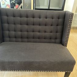 Small High Backed Sofa 