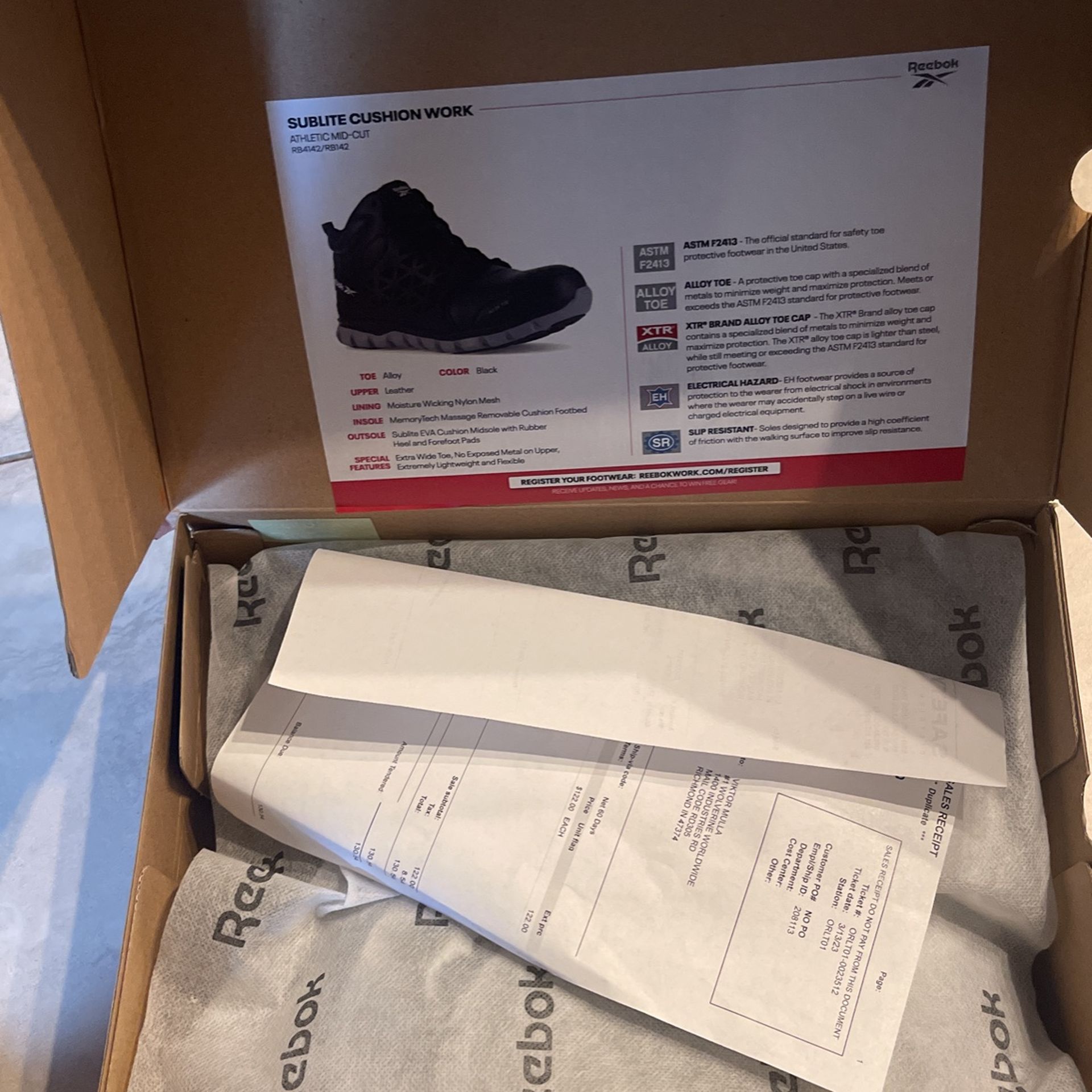 Steel Toe Working Boots