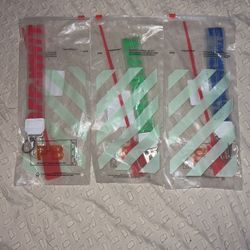 Off white Key Chain