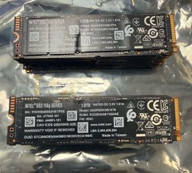 Intel SSD 1TB 760p series drives
