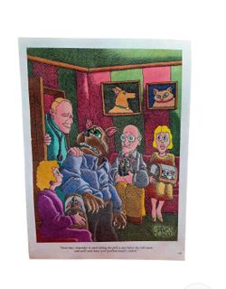 8x10 Illustration is a cartoon by Gahan Wilson