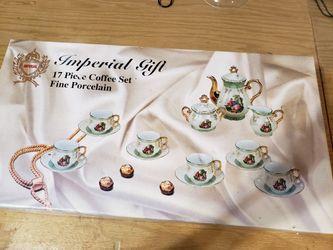 Fine China, porcelain tea set