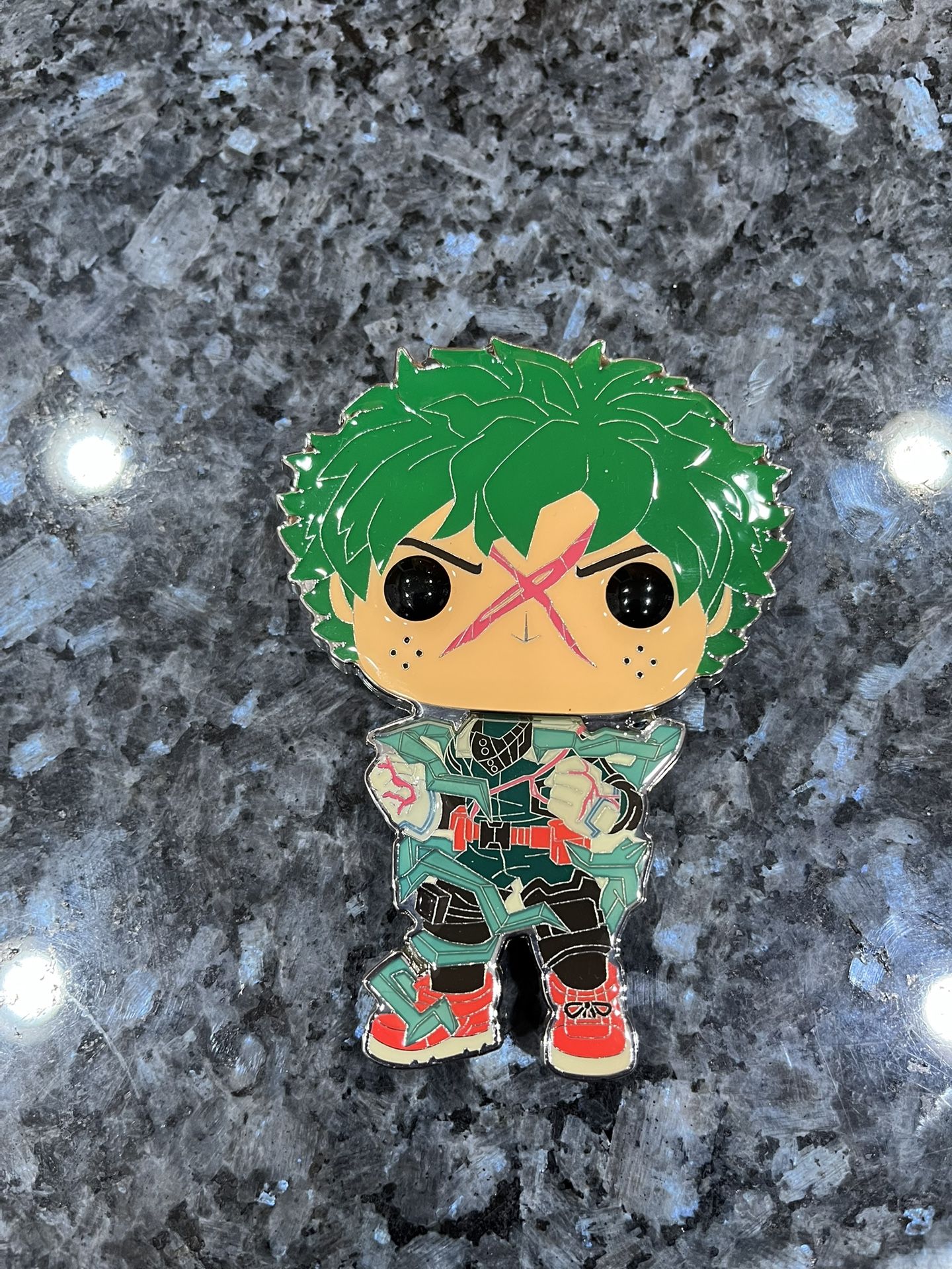 My Hero Academia Funko Pop Pin Izuku Midoriya Pop! Pin #01.  Brand new no box .  