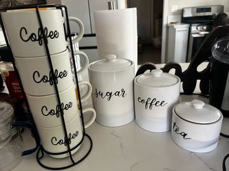 Coffee station set