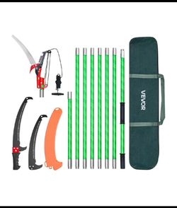 New Other VEVOR 3.87-27 ft Extendable Manual Pole Saw Kit With Fiberglass Pole