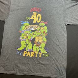 Nickelodeon Teenage Mutant Ninja Turtles 40th Birthday Shirt