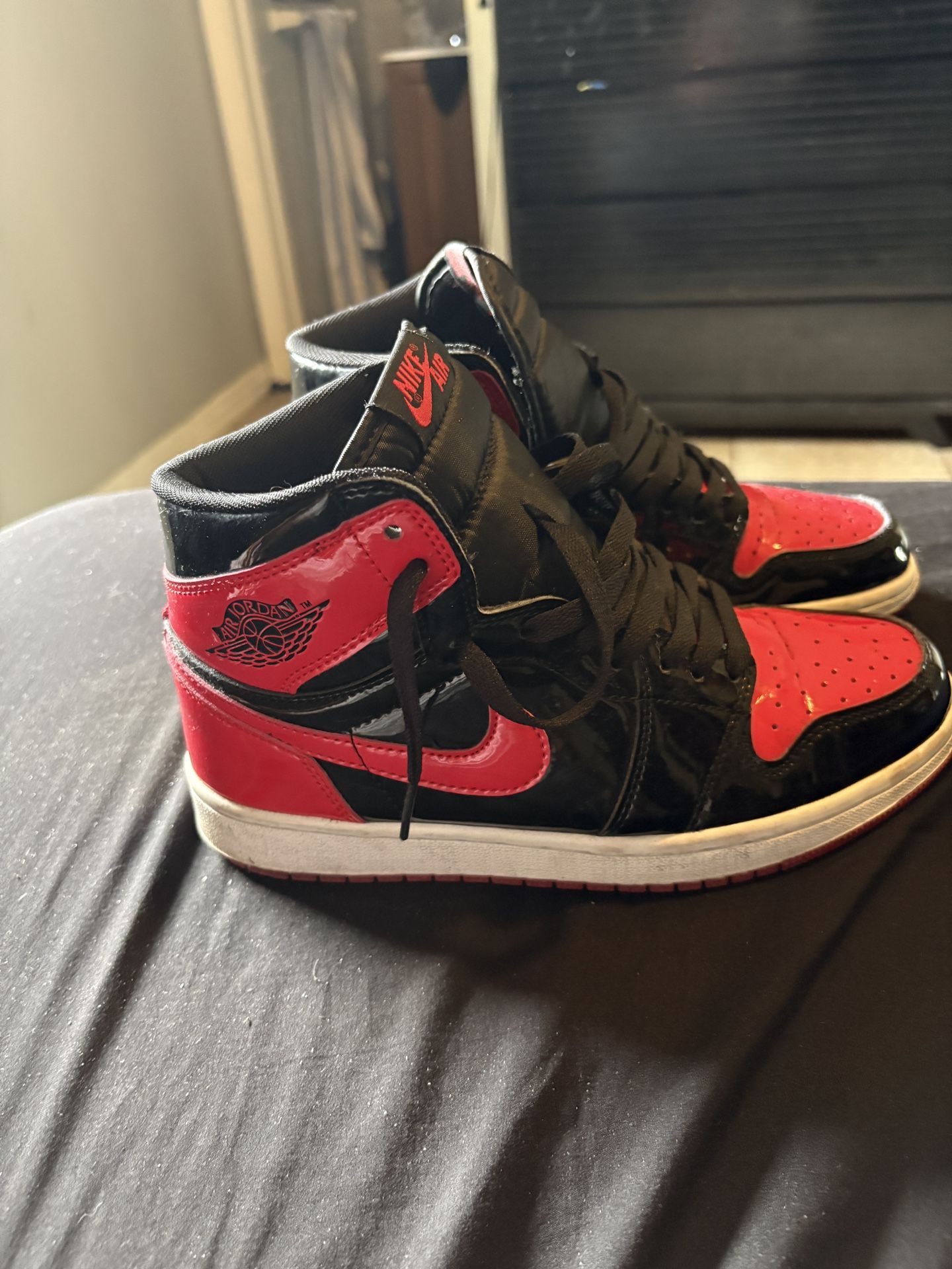 Nike Air Jordan Retro 1 “Patent Bred” - Size 8
