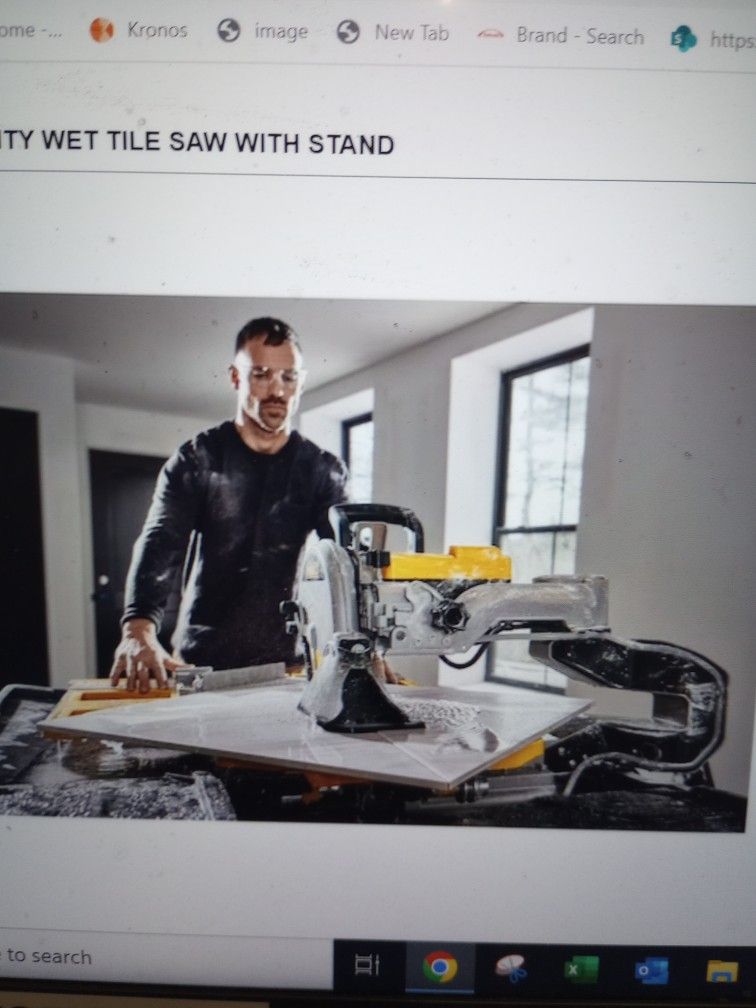 Dewalt model D36000 Wet Tile Saw High Capacitymo for Sale in Los