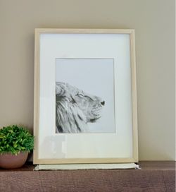 IKEA Frame with Lion Print