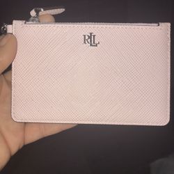 Brand New Pink Ralph Lauren Woman’s  Wallet For Sale