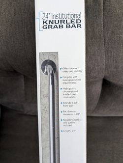 24" Textured Grab Bar