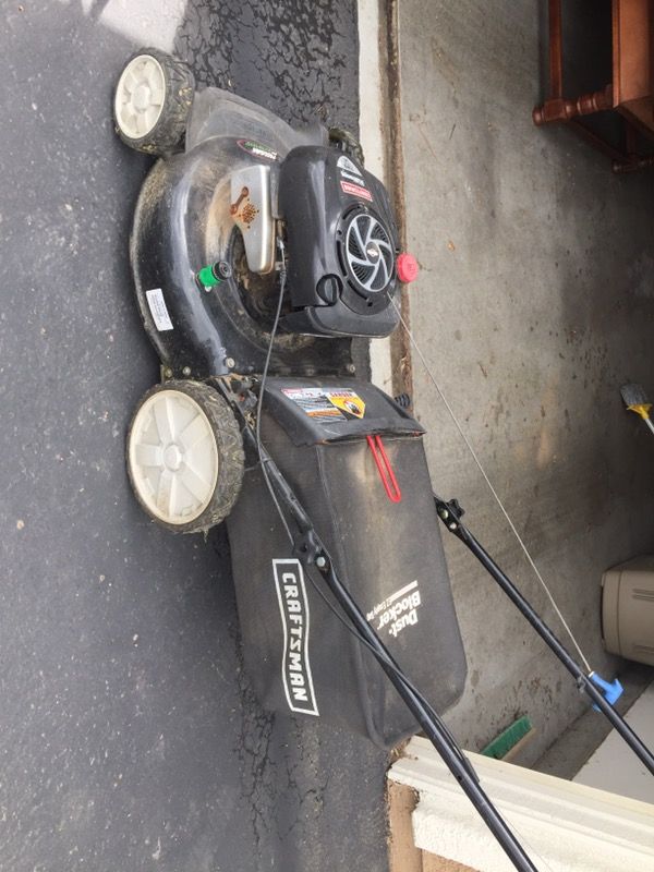 Craftsman platinum series 7.25 190cc Briggs & Stratton 22" mower for