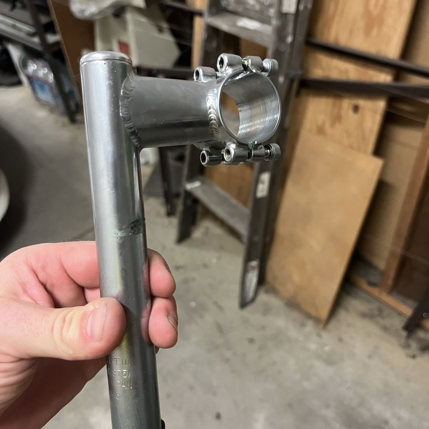 パーツ NITTO 90-190 stem (dull) NITTO* 90-190 stem (dull) - BLUE LUG GLOBAL ONLINE STORE