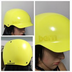 Bern Yellow Hard Hat Helmet Adult Unisex