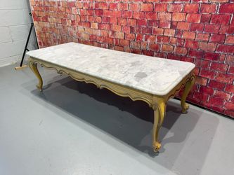 Vintage Marble Top Coffee Table - Free Delivery