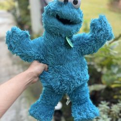 Cookie Monster Plush 22" BUILD A BEAR Beary Limited Collectibear Sesame Street