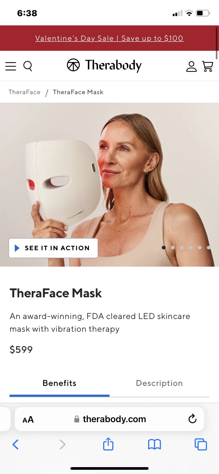 Therabody Face Mask 