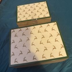 Two Brand New Sealed Wooden Boxes. $6 For Both. Pick Up In Apache Junction 