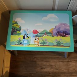 Bluey Kids Table And Chair 