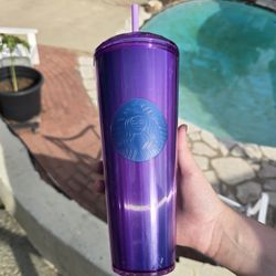 Starbucks Purple Iridescent Tumbler 💜✨