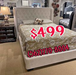 New queen bed