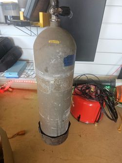 XS Scuba Steel Low Pressure DOT-3AA2400 Compressed Gas Cylinder Scuba Tank