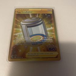 Pokémon Trainer Egg Incubator Gold 87/78