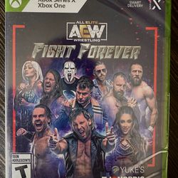 AEW FIGHT FOREVER ( SEALED NEVER OPENED)