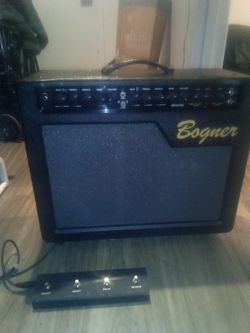 Amplifier Bogner With Foot Effects