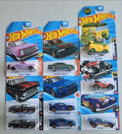 Hot Wheels  Lot 9 Cars $50
