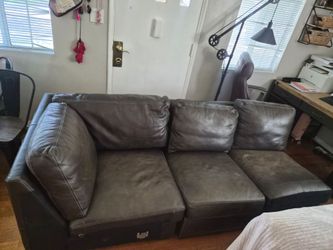 Free leather Couch