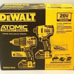 DeWalt 20V Atomic 2Tool Combo kit