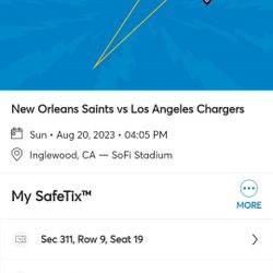 2 Tickets Good Seats