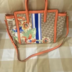 Large floral Ralph Lauren tote Purse! 