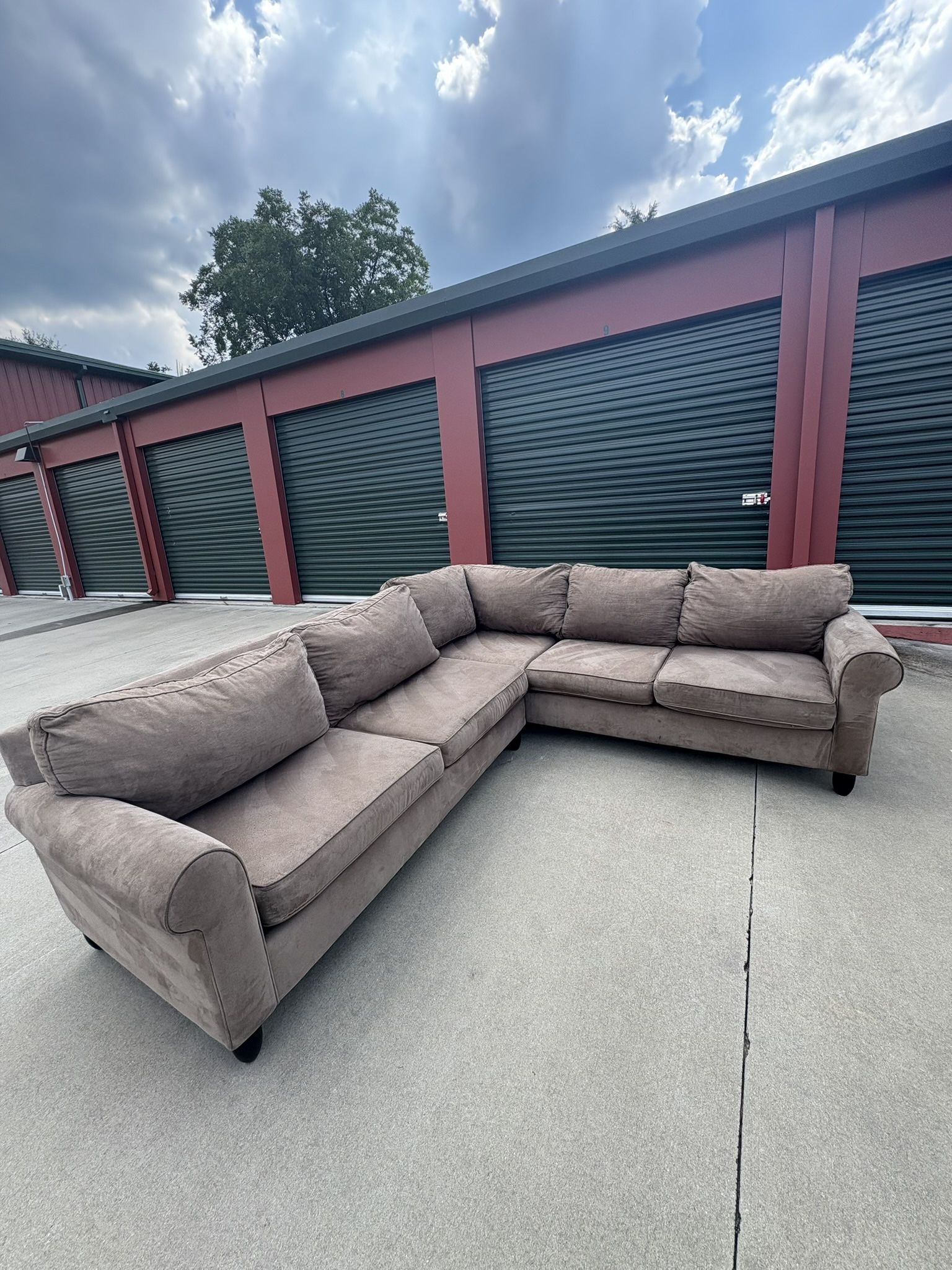Brown Sectional