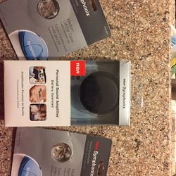 RCA Symphonix Personal Sound Amplifier- battery operated. 2 units -Left and Right ear.