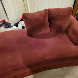 Soft Red Luxury Loung Couch