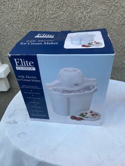 Elite 4 Q ice cream maker